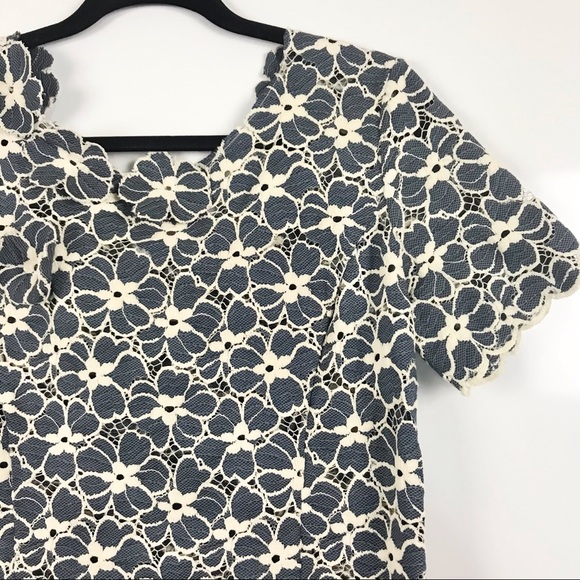 Opening Ceremony Floral Lace Mini Dress - Picture 4 of 13